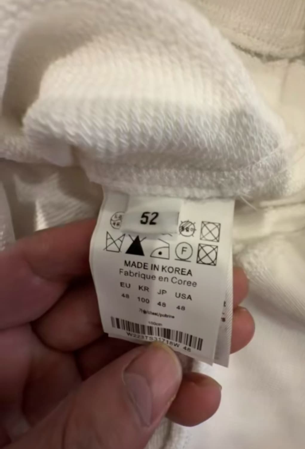 [우영;미] 새상품 / 후드 / 약 105~110 사이즈 상품이미지4