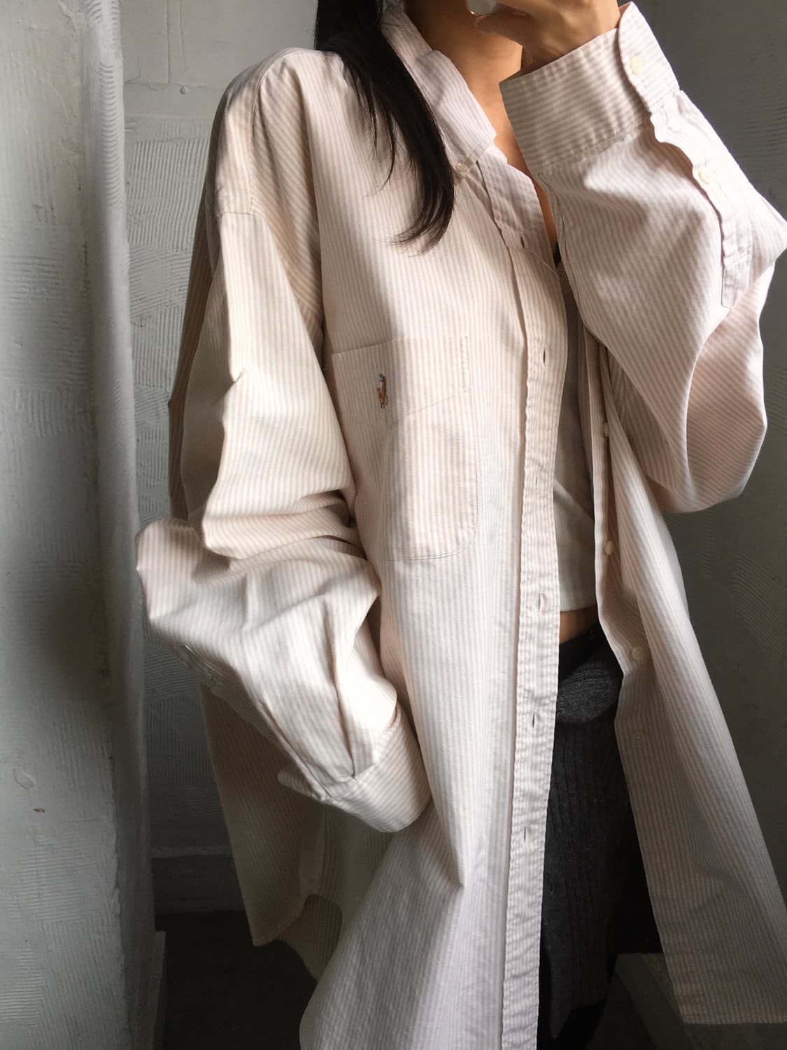 Polo 폴로 랄프로렌 90s 스트라이프 Big 셔츠 상품이미지1