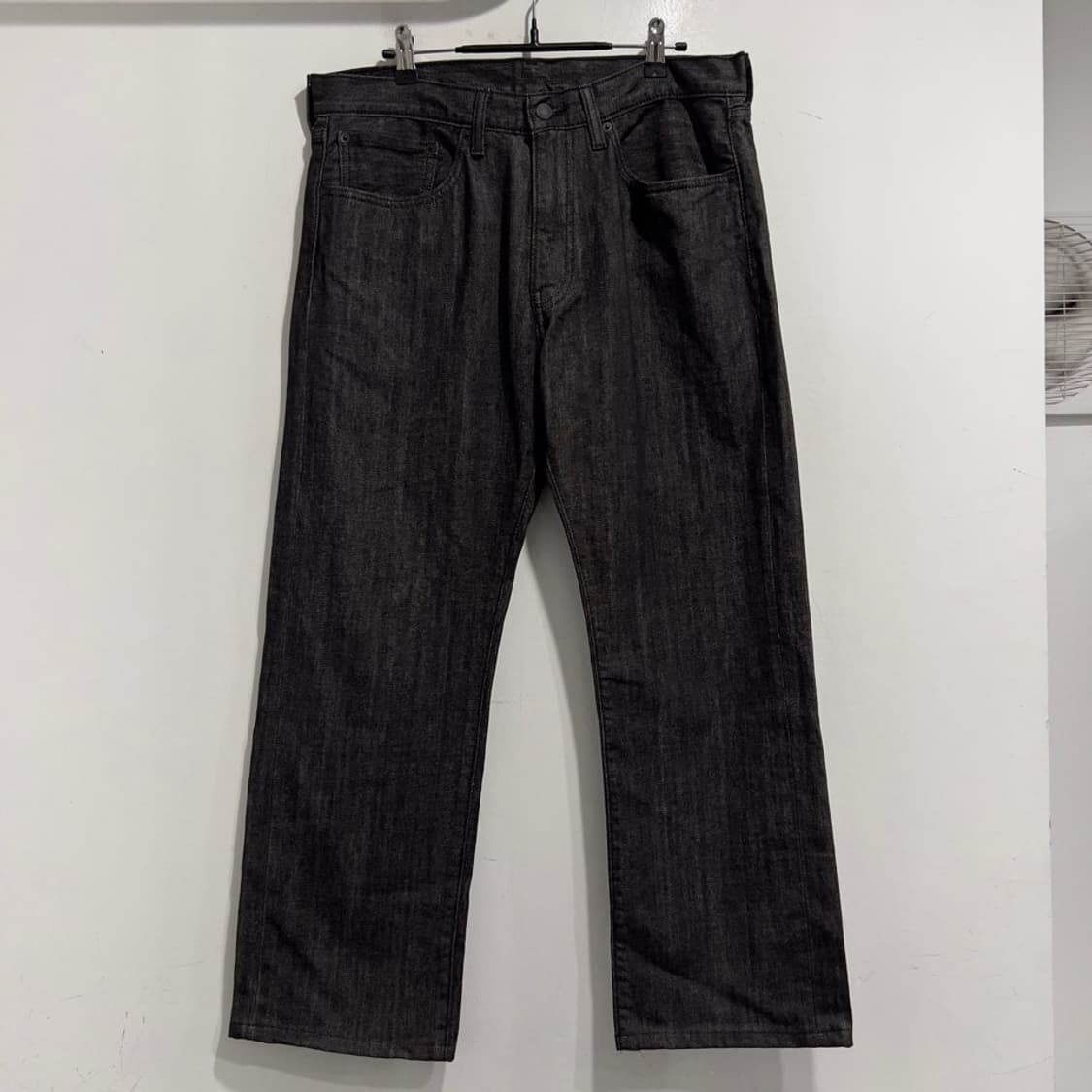 리바이스 505 흑청 데님팬츠 상품이미지2