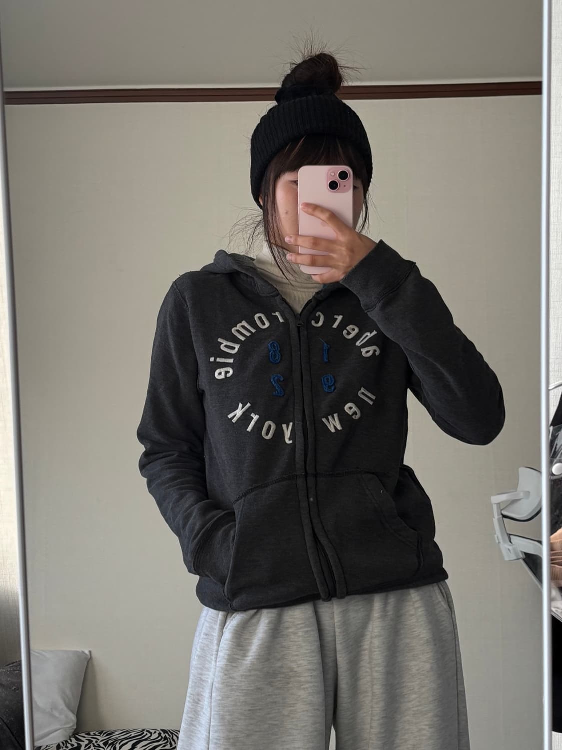 아베크롬비 후드집업 키즈 XL 상품이미지2