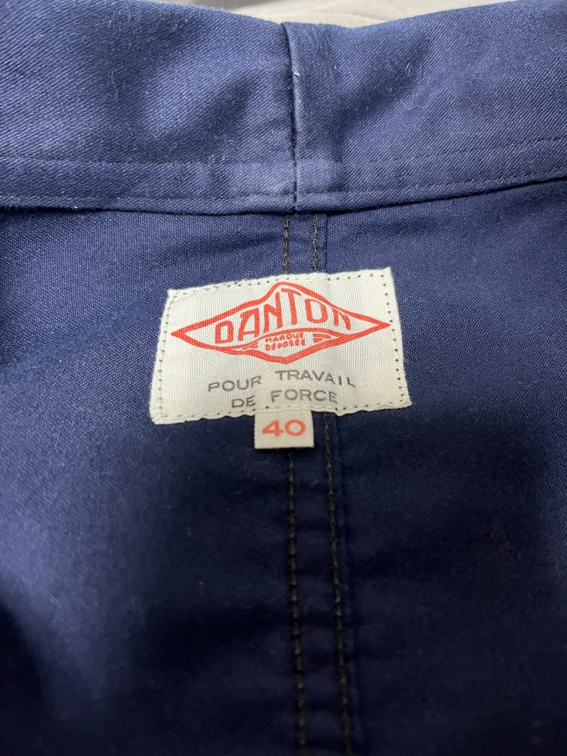 단톤 프렌치 몰스킨 커버올 남성 40 사이즈 상품이미지2