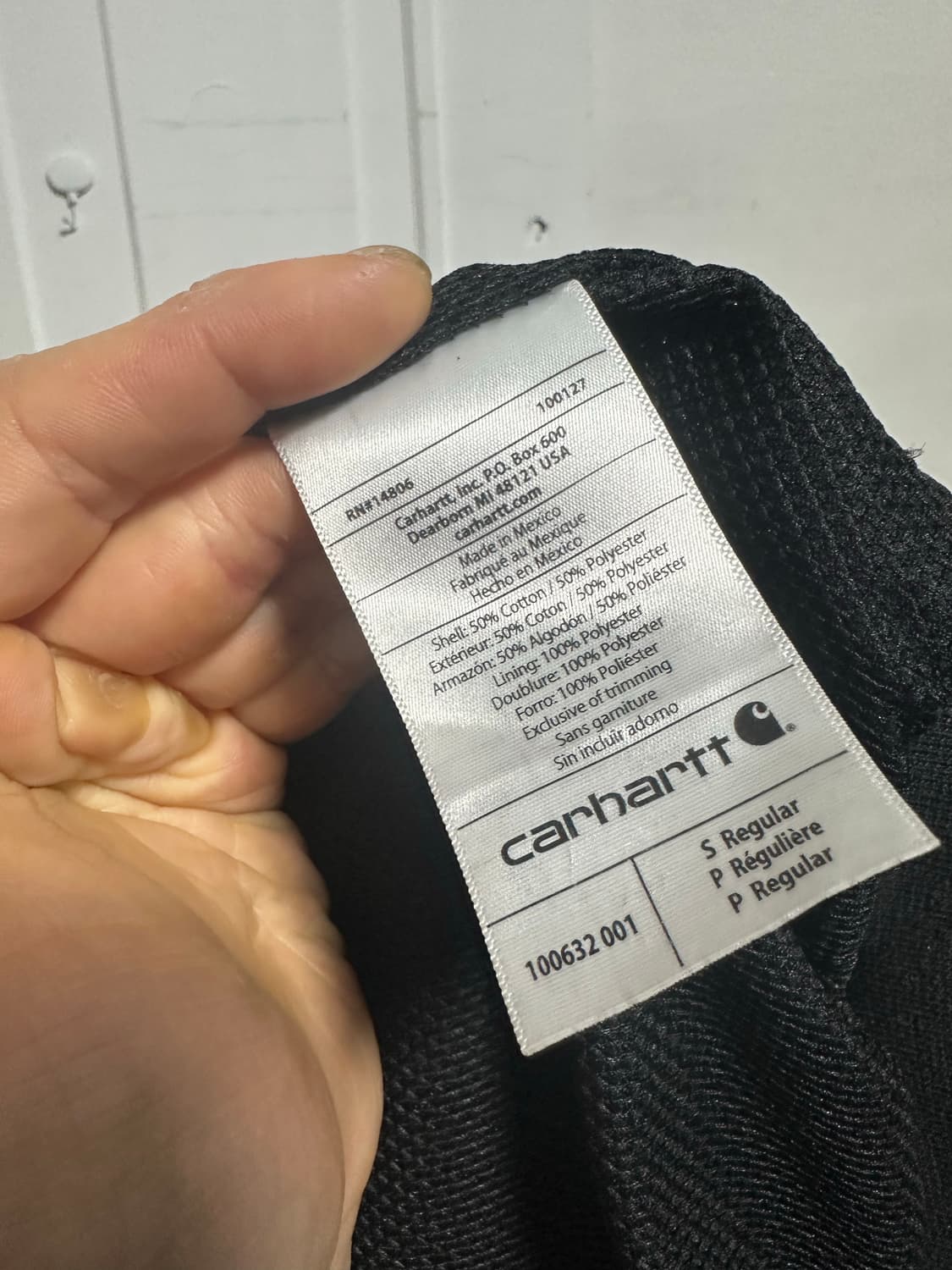 칼하트 써멀 후드집업 상품이미지4