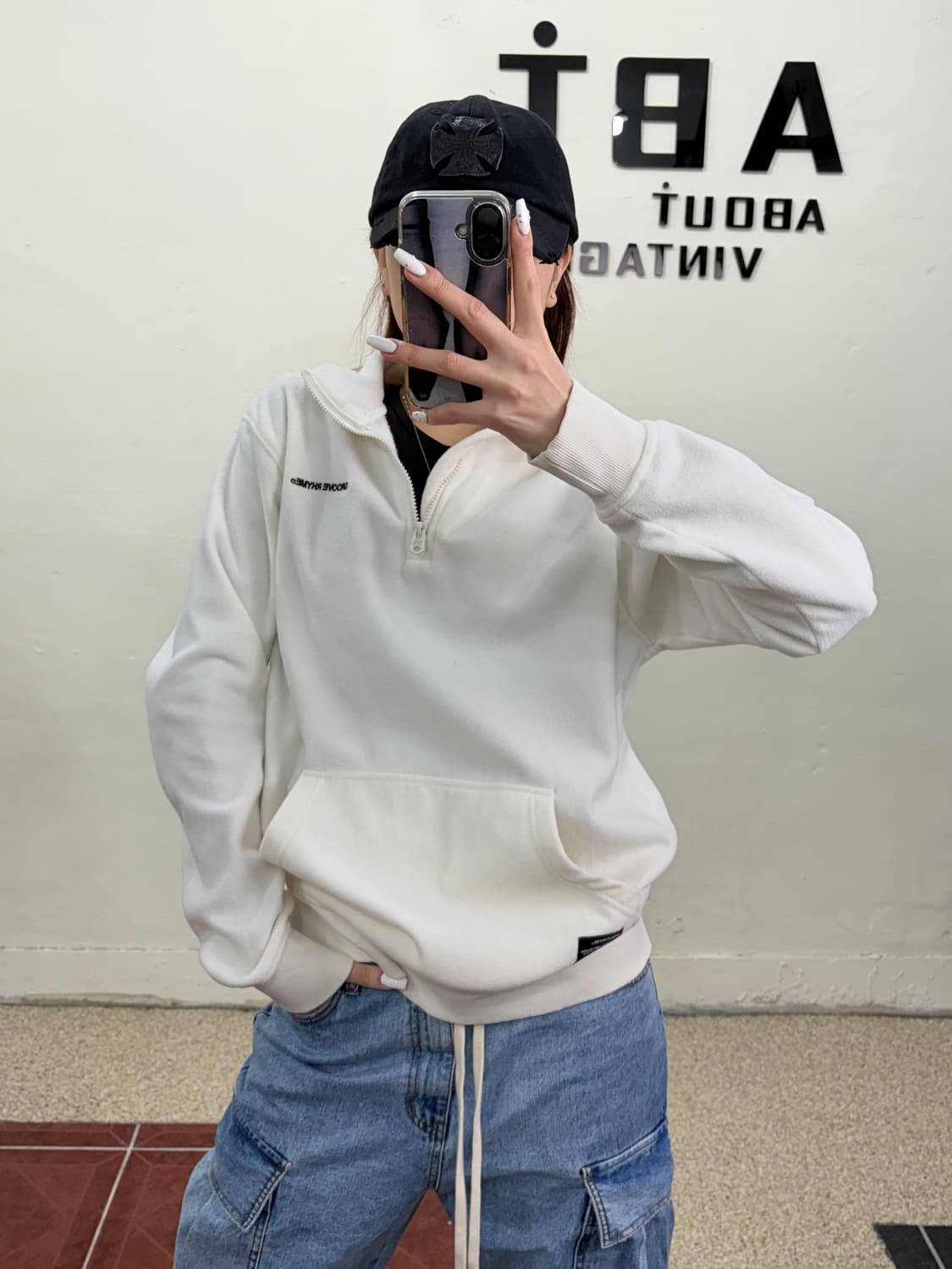 그루브라임 후리스 아노락 S 상품이미지1