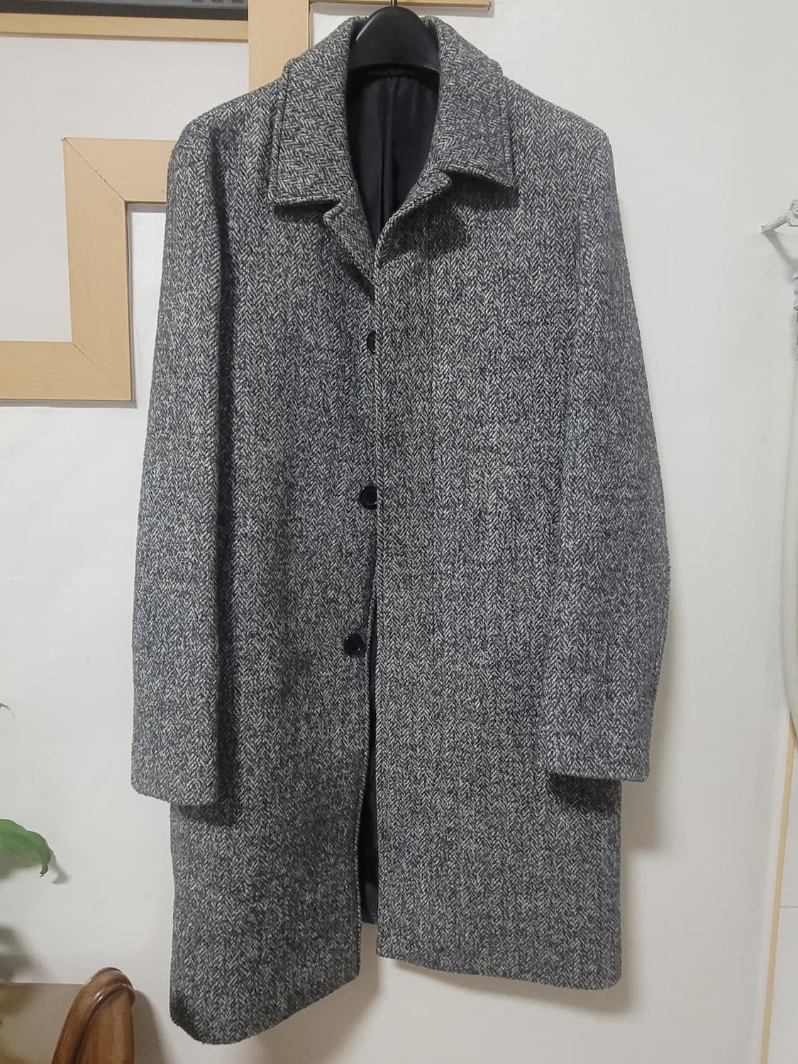 클럽모나코 헤링본 코트 상품이미지1