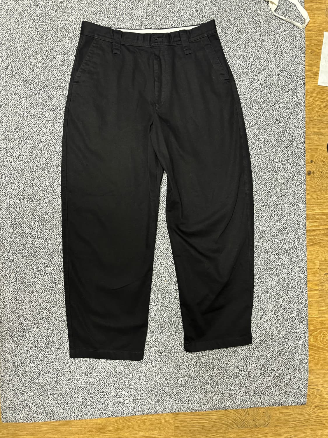 유니클로 와이핏 치노팬츠 블랙 82 상품이미지1