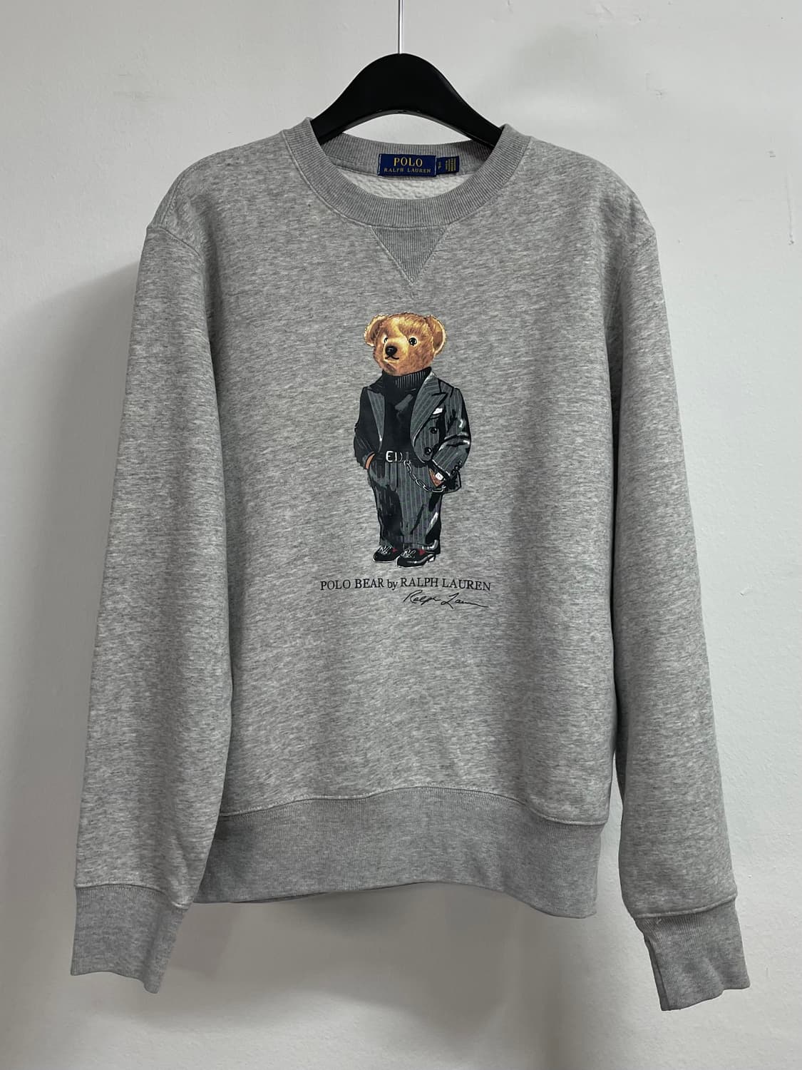 폴로 랄프로렌 베어 그레이 맨투맨 (on.362)   상품이미지1