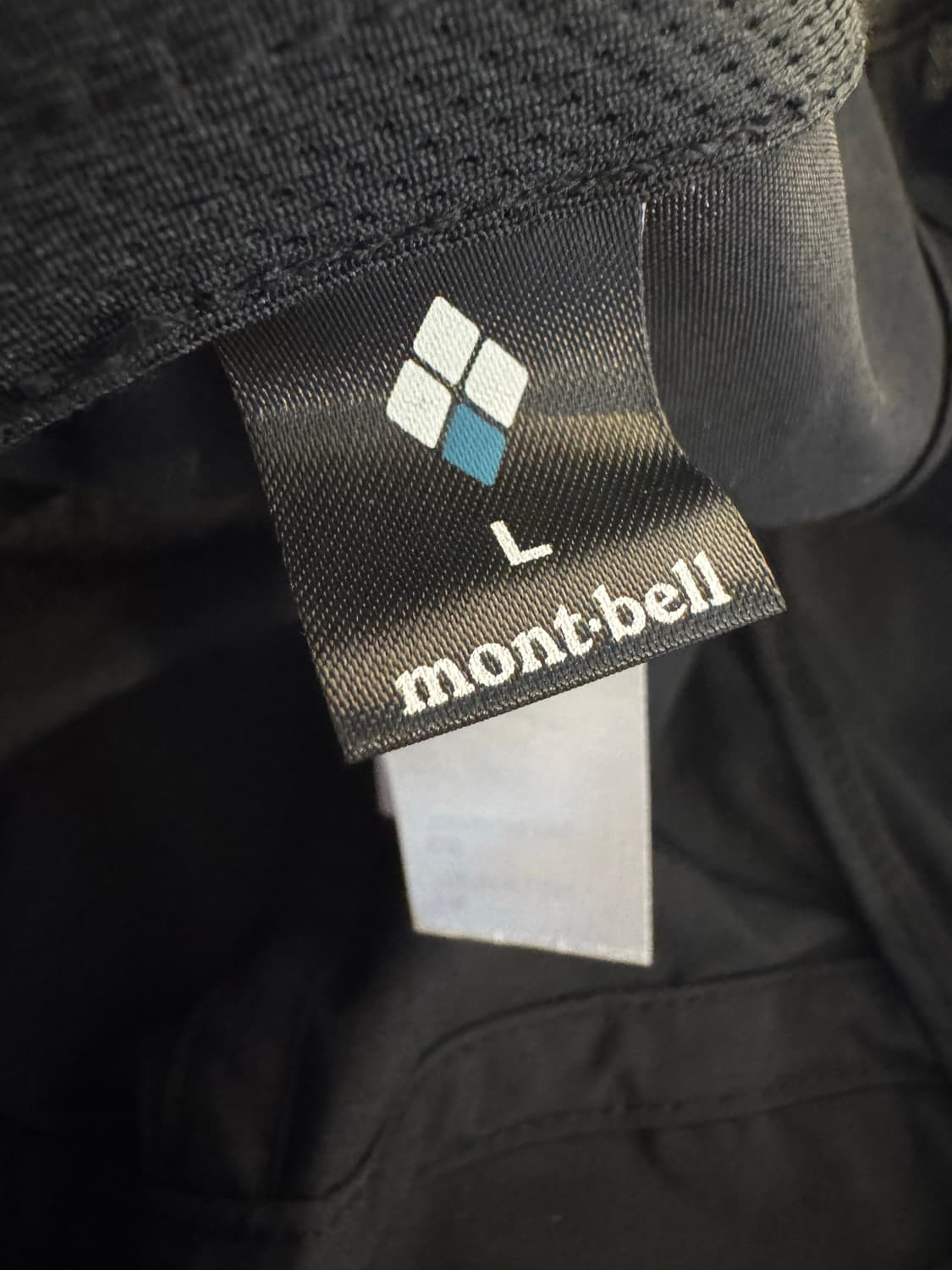 [L]몽벨 아웃도어 원 포인트 볼캡  블랙 상품이미지7