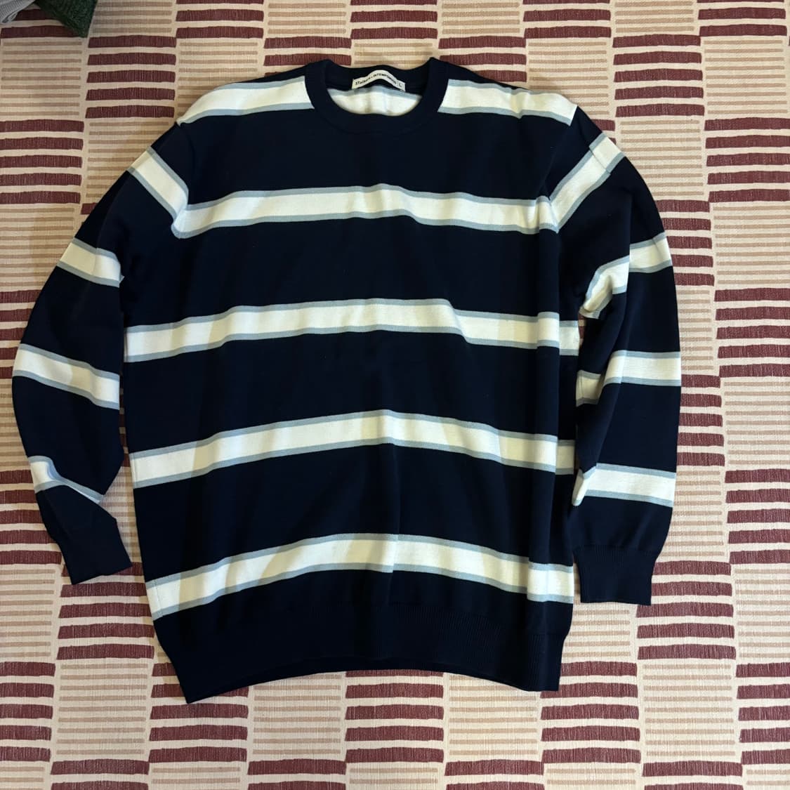 Stalkers x INTEMPOMOOD 스트라이프 니트 L 상품이미지1