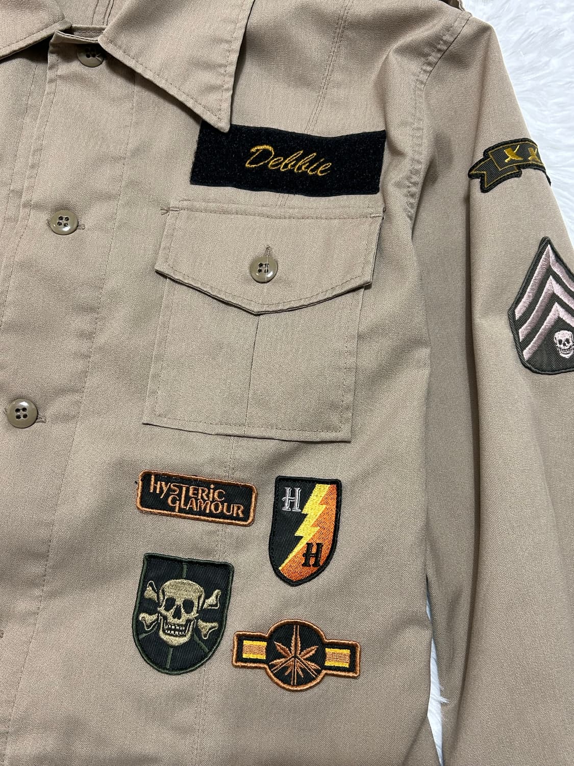 Hysteric Glamour patch detailed jacket 상품이미지2