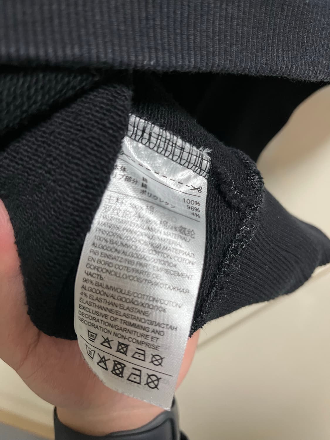 팔라스 y3 콜라보 후드티 XL 상품이미지4