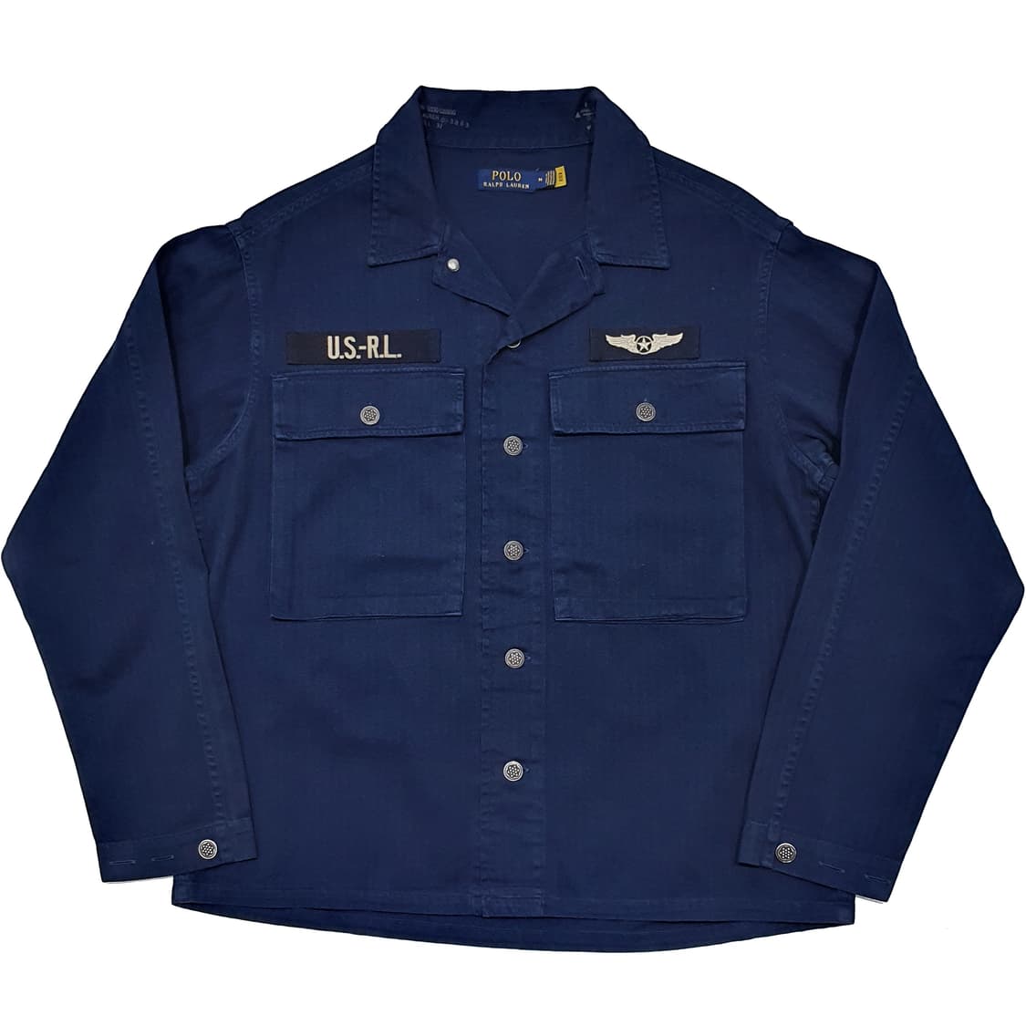 폴로 hbt 13스타 헤링본 코튼 자켓 m (100-105) 상품이미지3