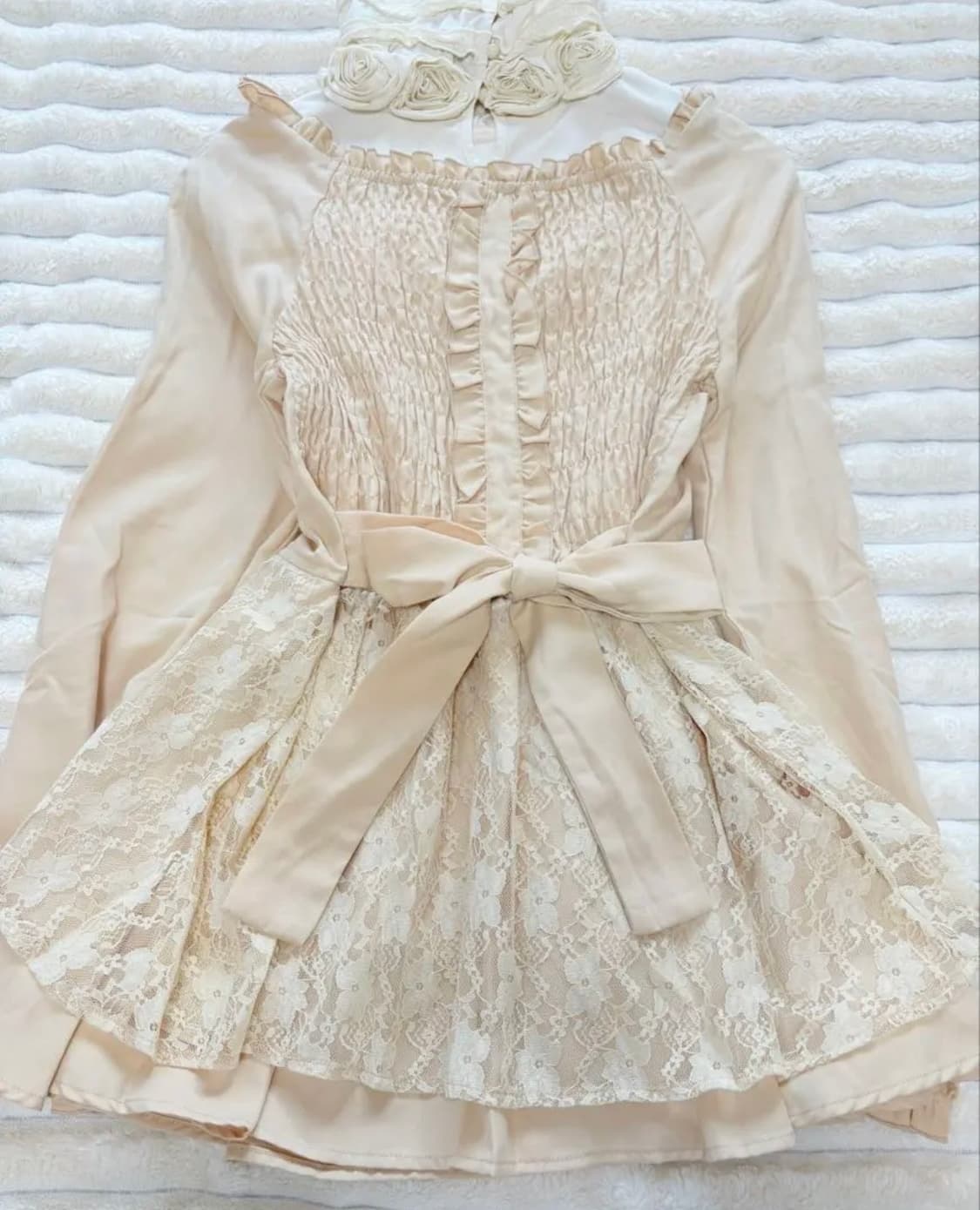 엑시즈팜 라떼갸루 로리타 레이스 원피스 상품이미지4