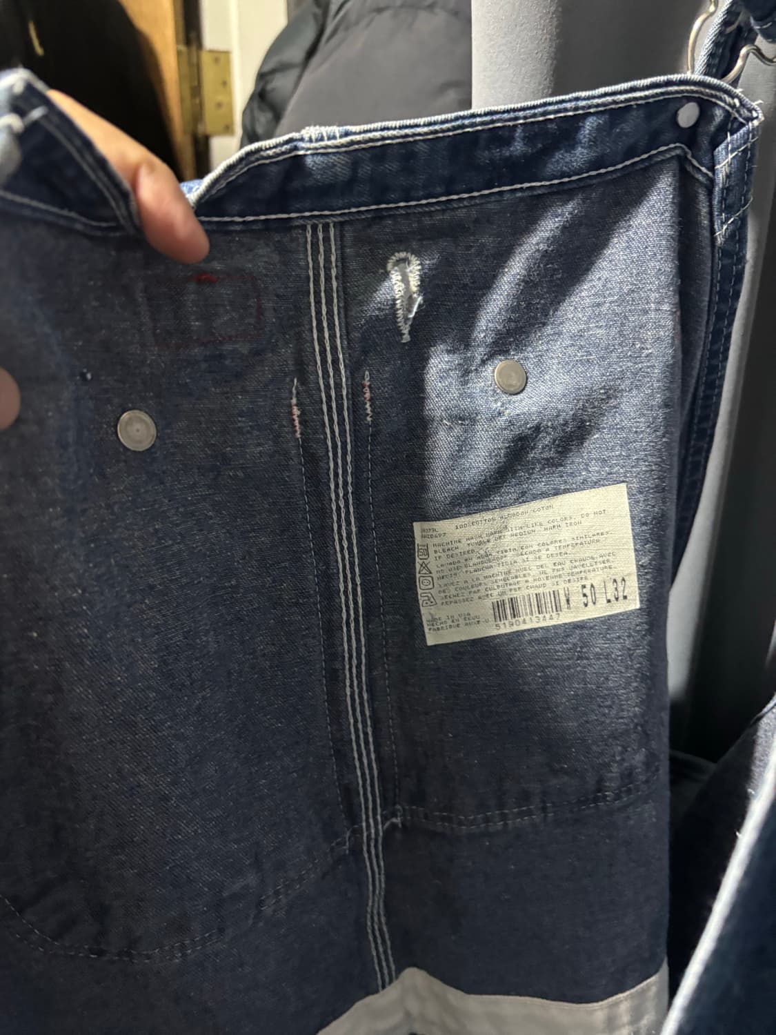 [50x32] Dickes 디키즈 오버롤 멜빵 상품이미지5