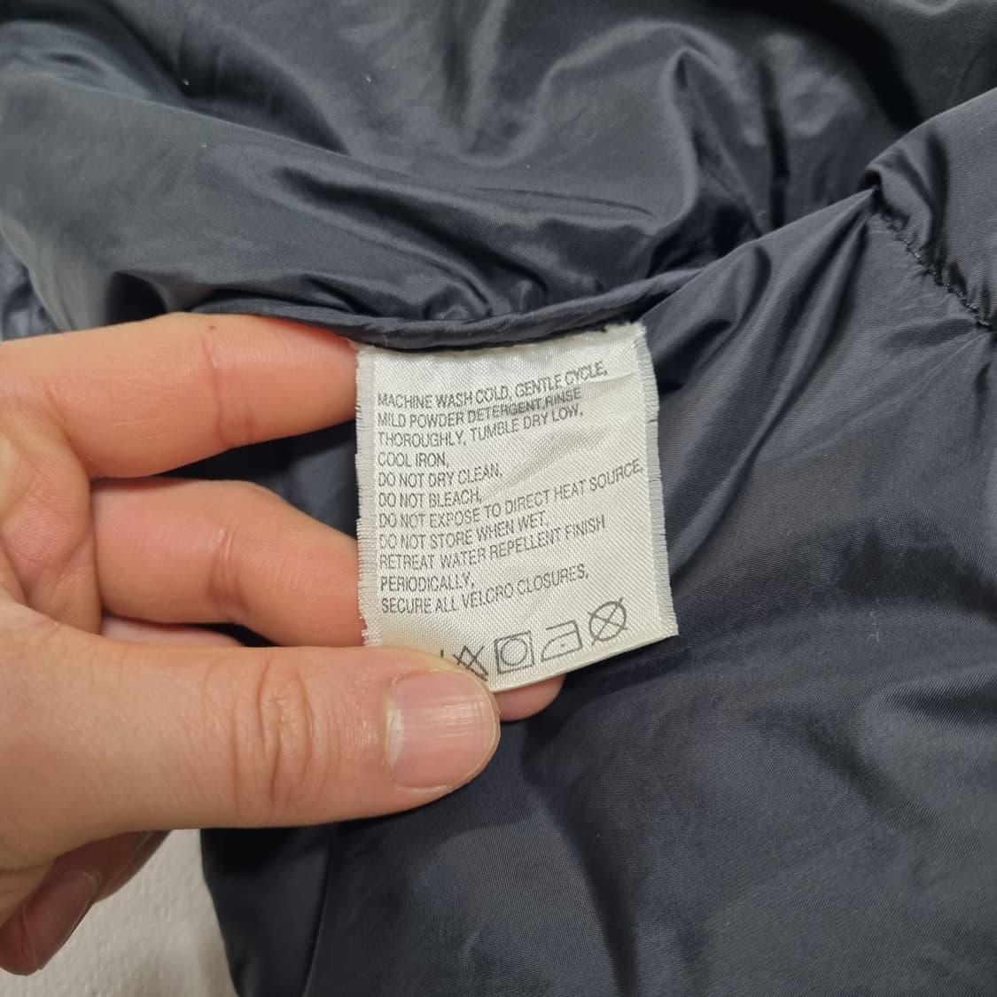 90S 노스페이스 눕시 패딩 블랙 - L 상품이미지10