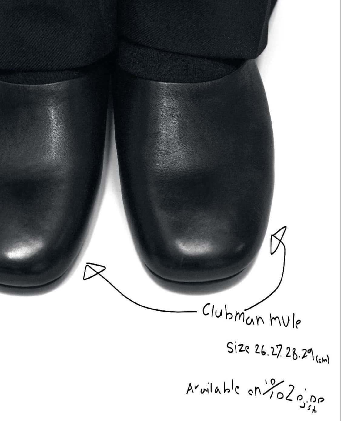 [43] ishii club man mule 상품이미지1