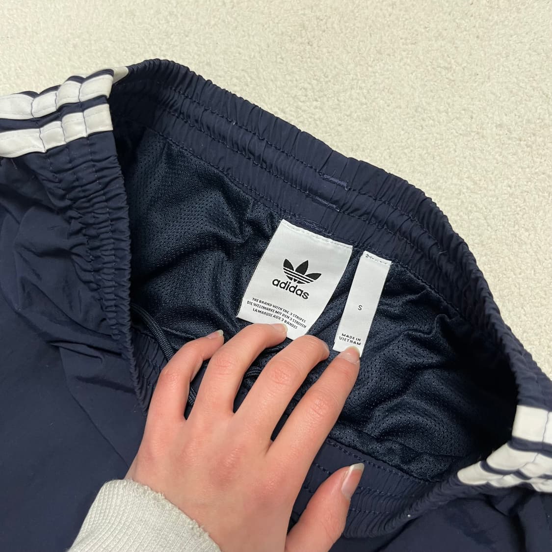 Adidas Navy Firebird Nylon Woven Pants  상품이미지7