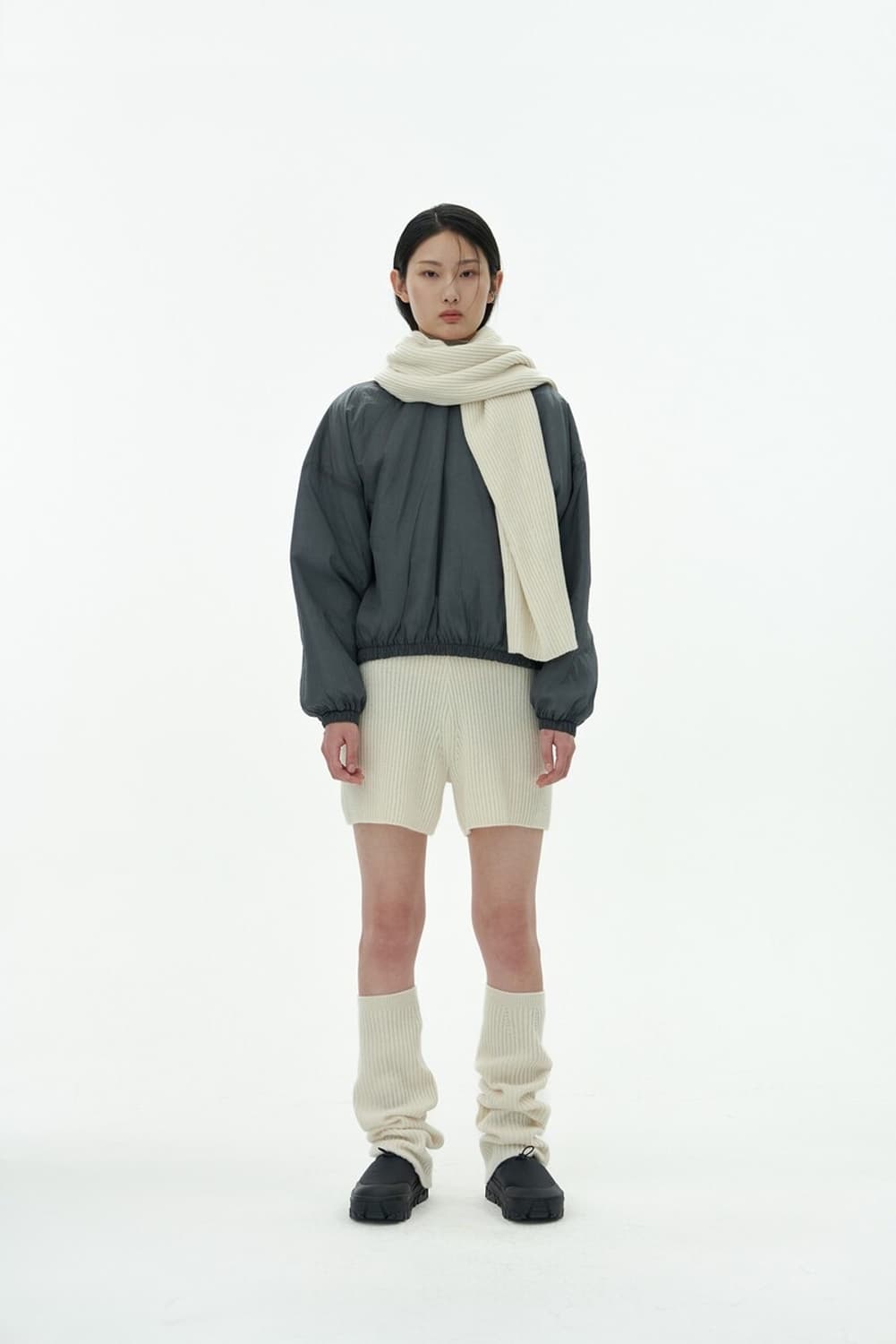 아모멘토 볼레로 RIBBED BOLERO/MUFFLER 상품이미지5