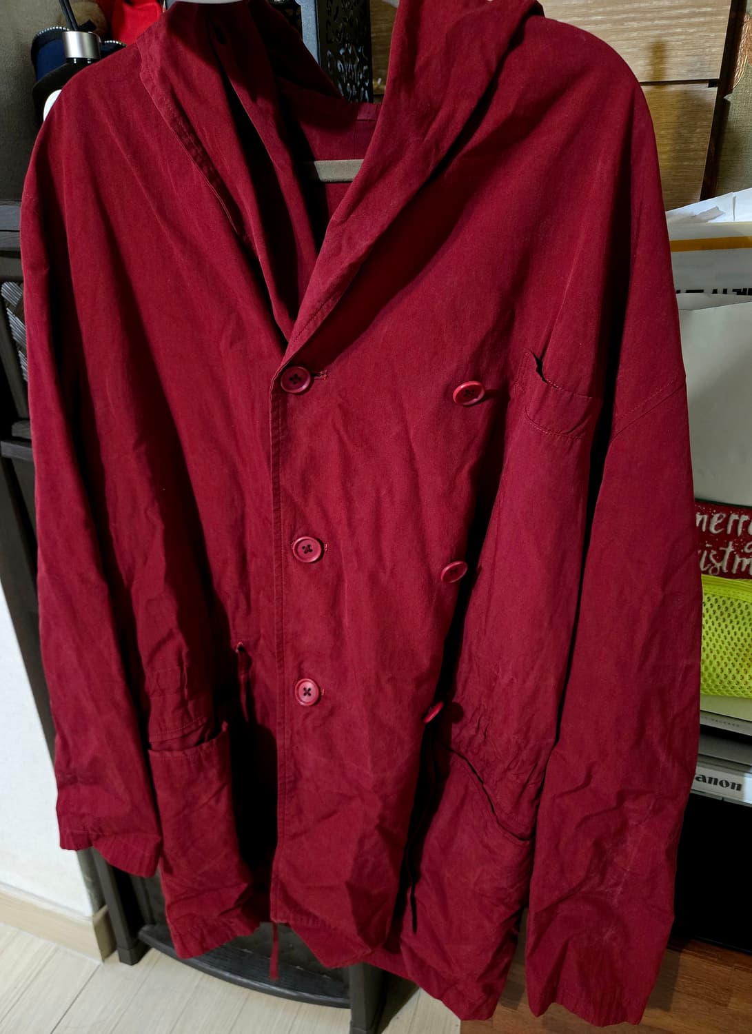 Y's for men 레드 후드 자켓 상품이미지1