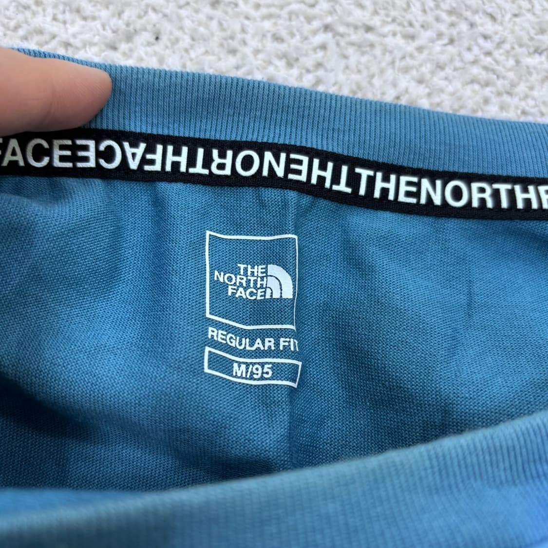 M 노스페이스 레귤러핏 반팔 티셔츠 (오염) 0428E 상품이미지3