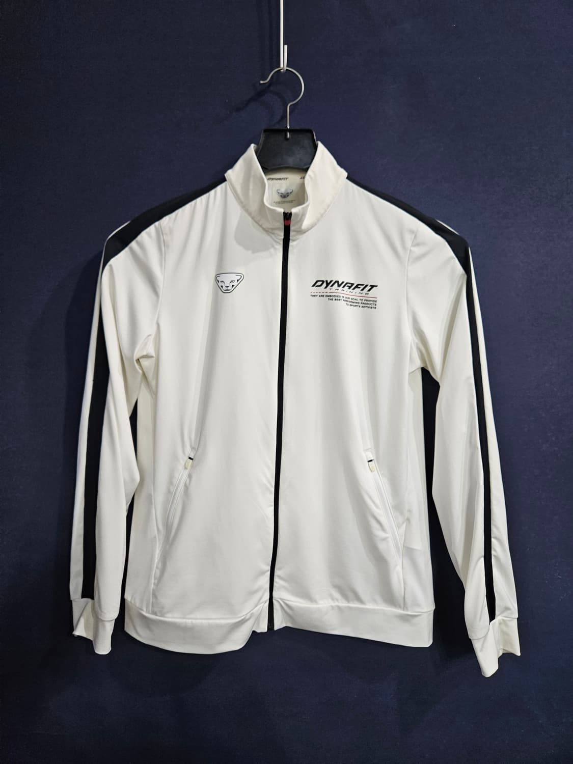 다이나핏 화이트 남성 슬림핏 95 기능성 집업자켓  상품이미지1