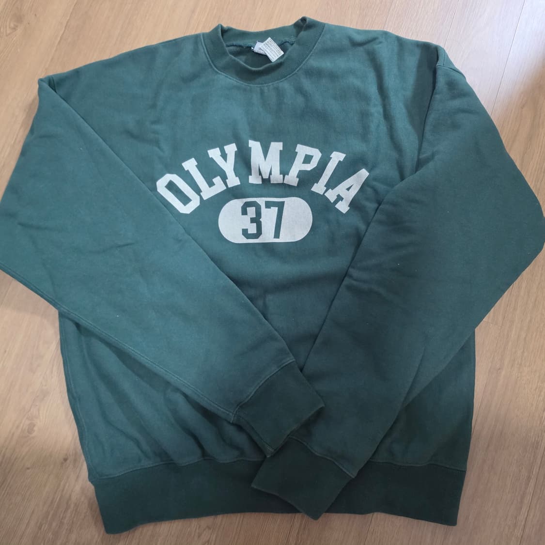 아웃스탠딩 올림피아 맨투맨 그린 상품이미지1