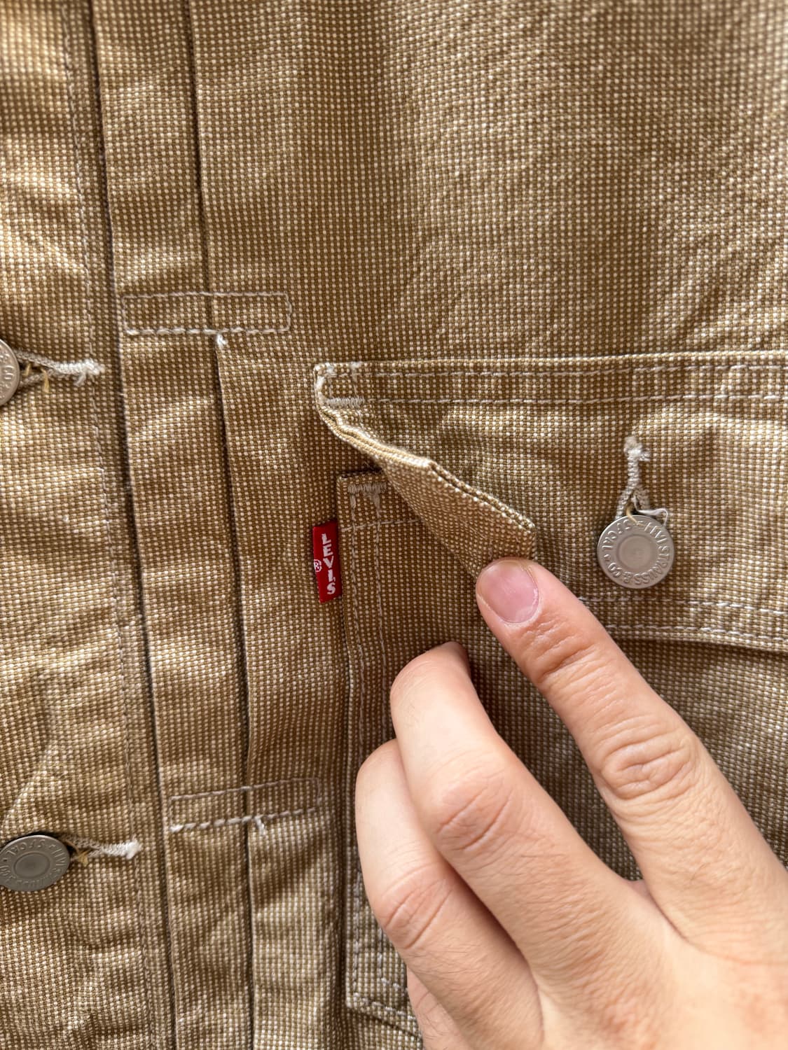 리바이스 타입 2 데님 자켓 상품이미지3