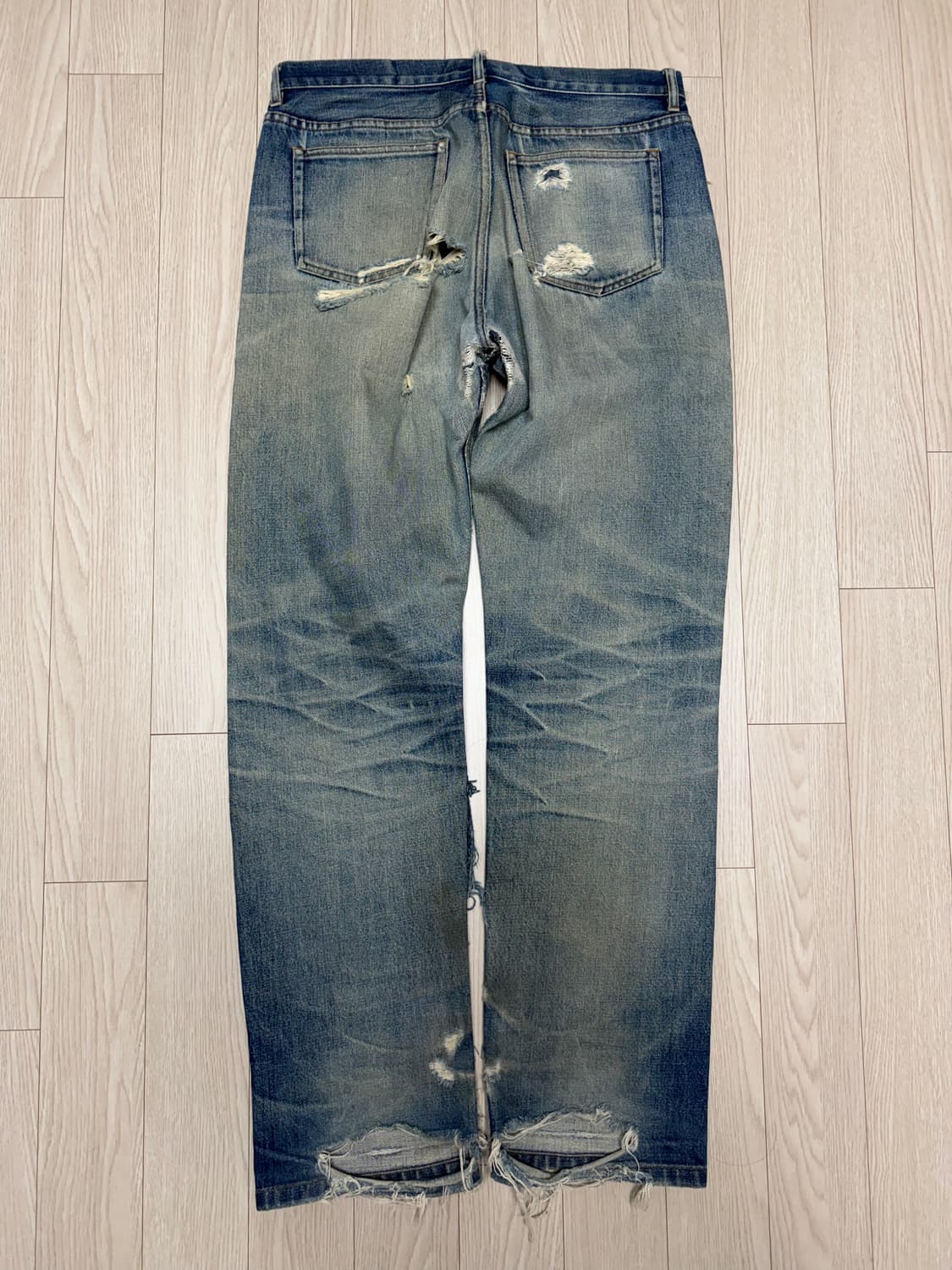 아페쎄 찢청 상품이미지2