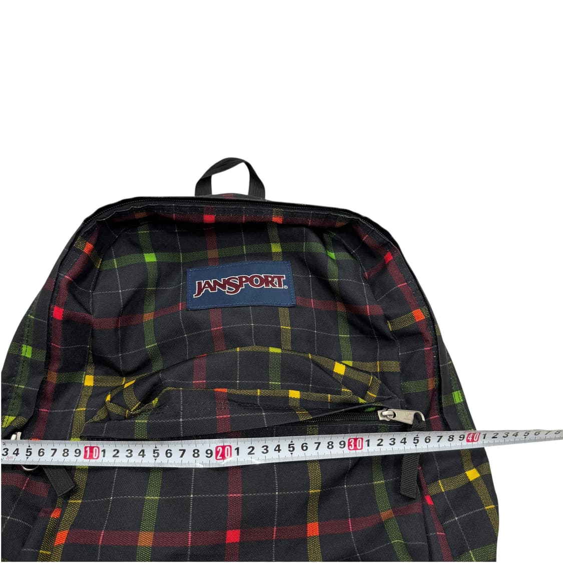 잔스포츠 빈티지 슈퍼브레이크 체크 패턴 백팩 가방 상품이미지5