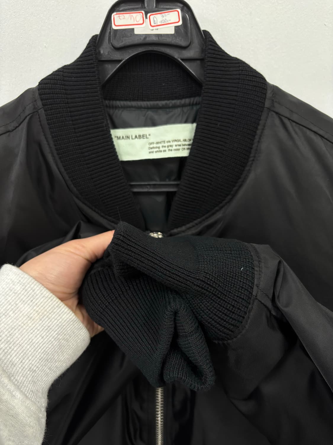 오프화이트 항공 패딩점퍼 상품이미지6