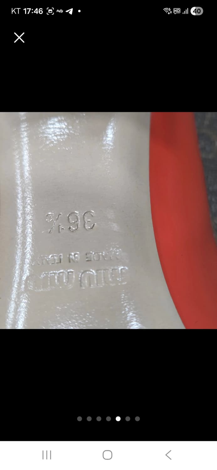 미우미우 크리스탈 오픈토 상품이미지5