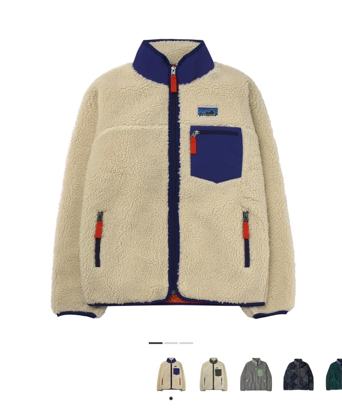 M사이즈 파타고니아 레트로 플리스 자켓 DNAT 상품이미지1