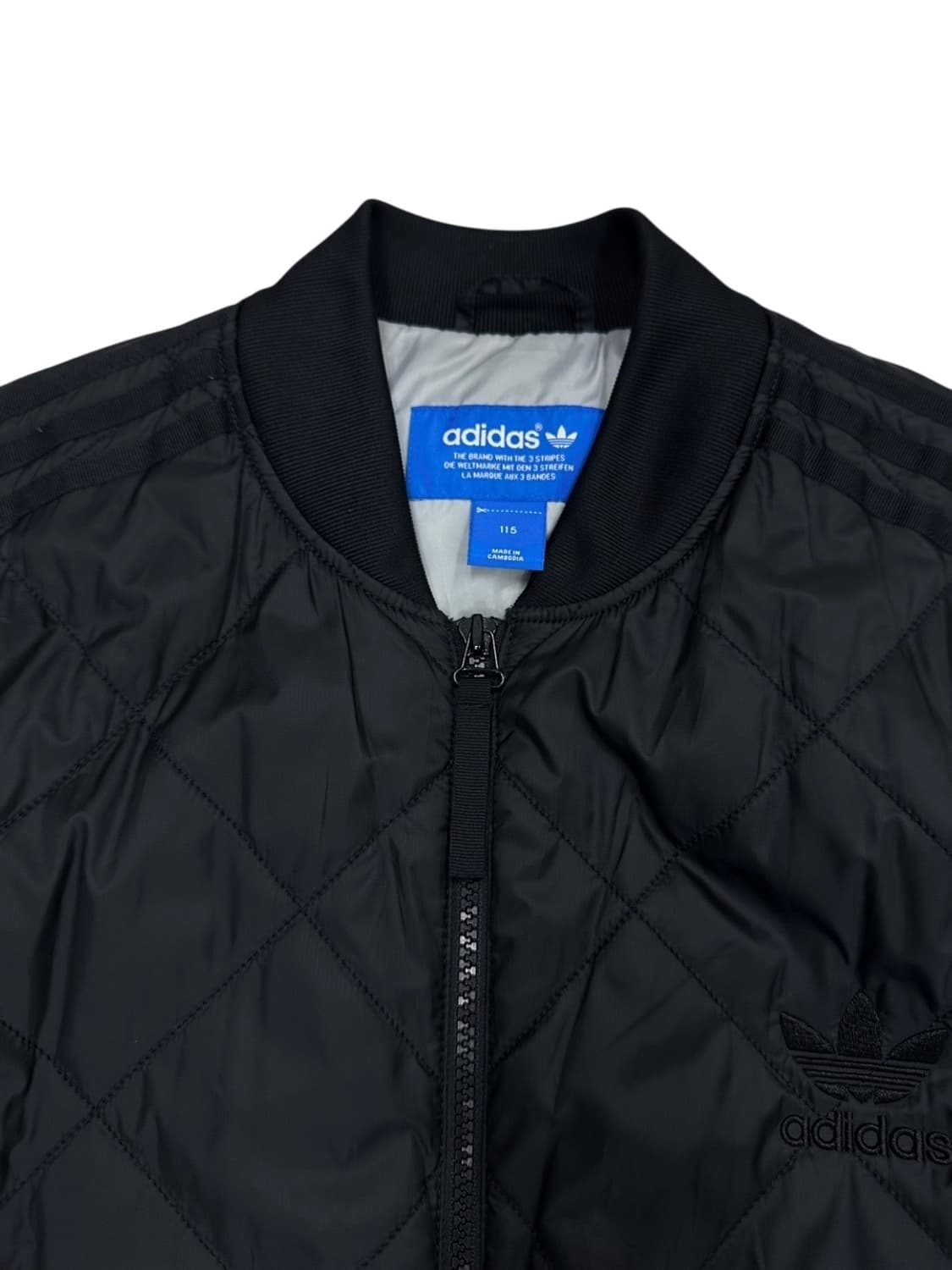 아디다스 퀄팅점퍼 블랙 (3XL)  상품이미지3