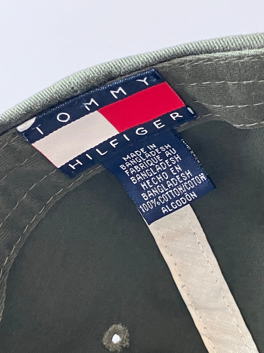 90’s Tommy Hilfiger logo cap 상품이미지8