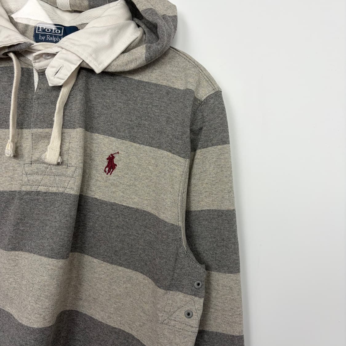 폴로 랄프로렌 후드 럭비 티셔츠 상품이미지5