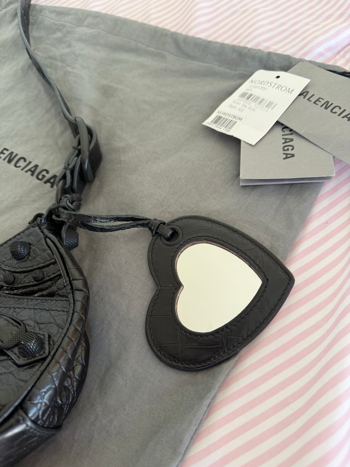 르카골 XS 크로커다일 엠보스 숄 더백 상품이미지2