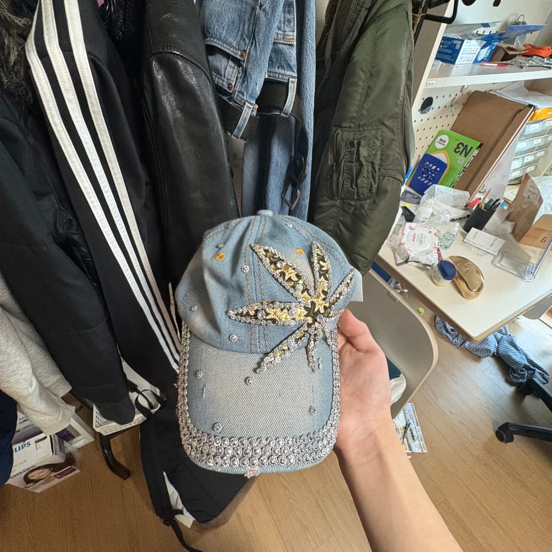 대마초 스터드 캡 상품이미지2