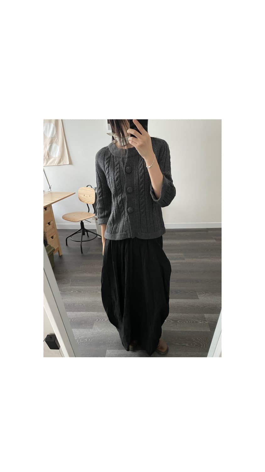 Vtg Knit Cardigan 상품이미지3