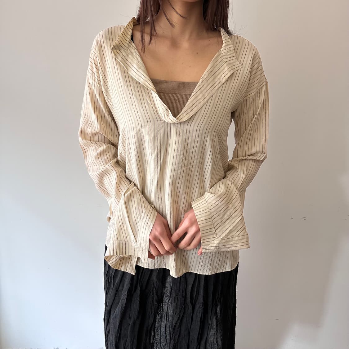 마르니 marni 실크 블라우스 상품이미지1