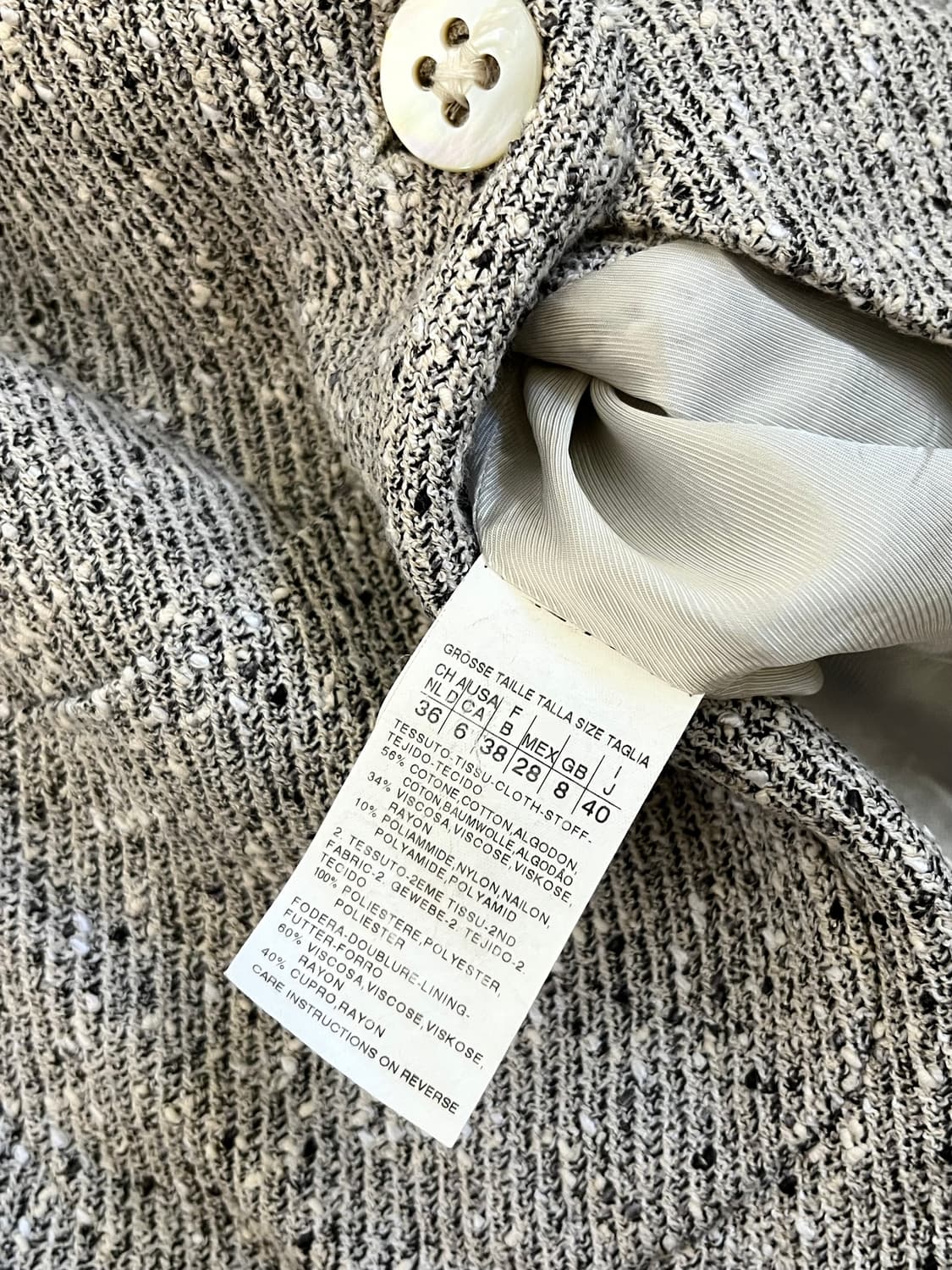 막스마라 눈꽃 트위드 자켓  상품이미지10