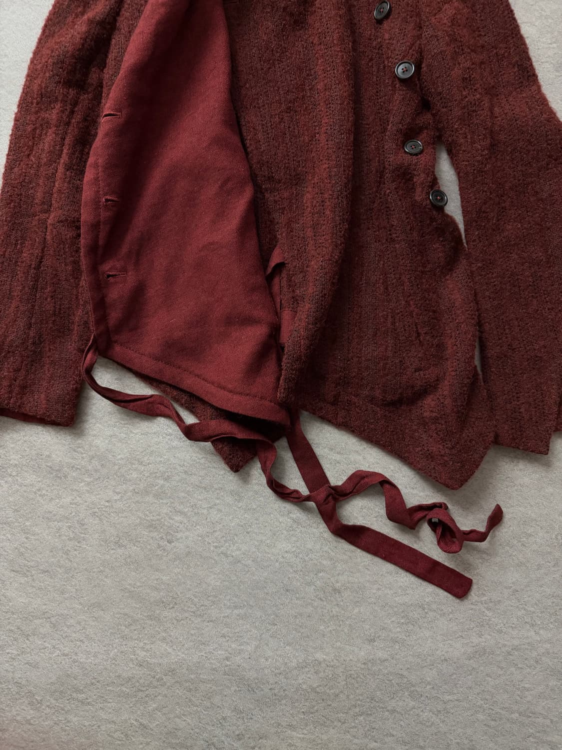 17FW 앤드뮐미스터 비대칭 울 자켓  상품이미지5