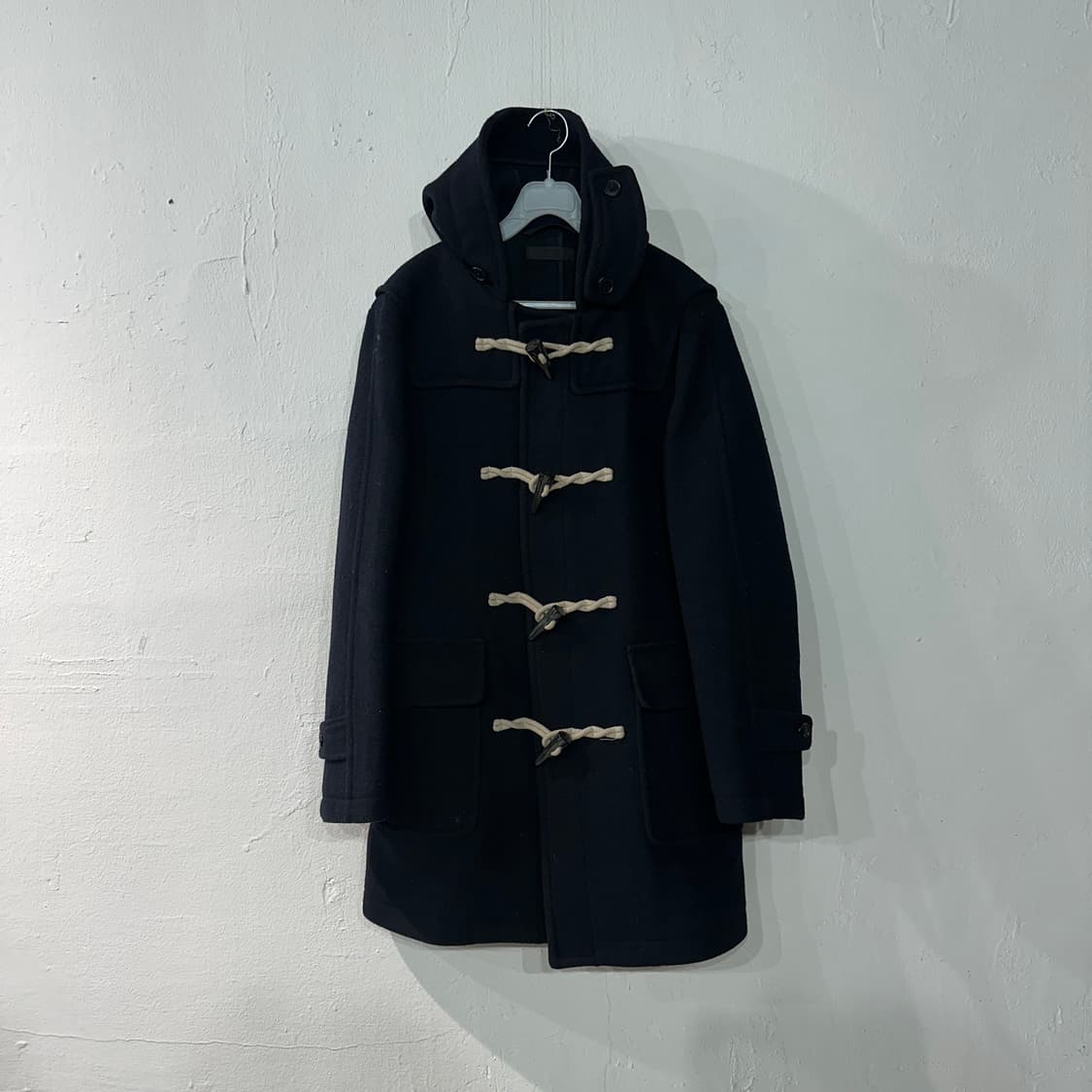 유니클로 더플 떡볶이 코트 S 상품이미지1