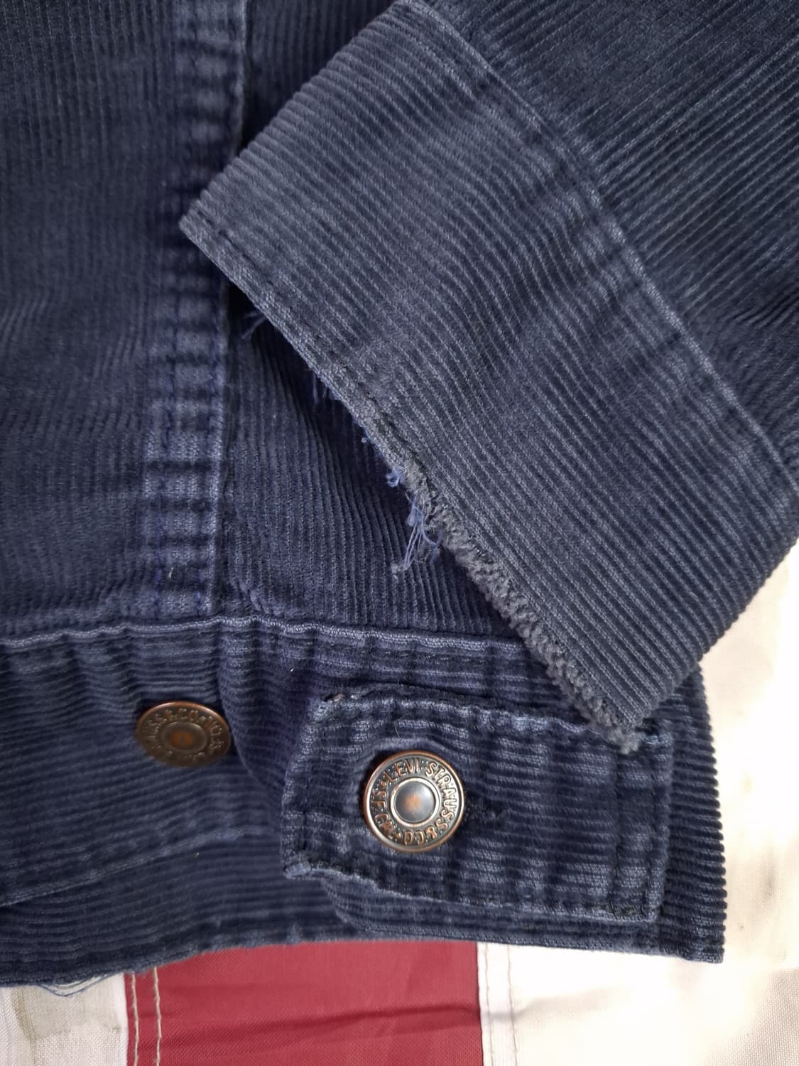 오리지날 미국제조 80's 리바이스 코듀로이 트러커자켓 상품이미지5