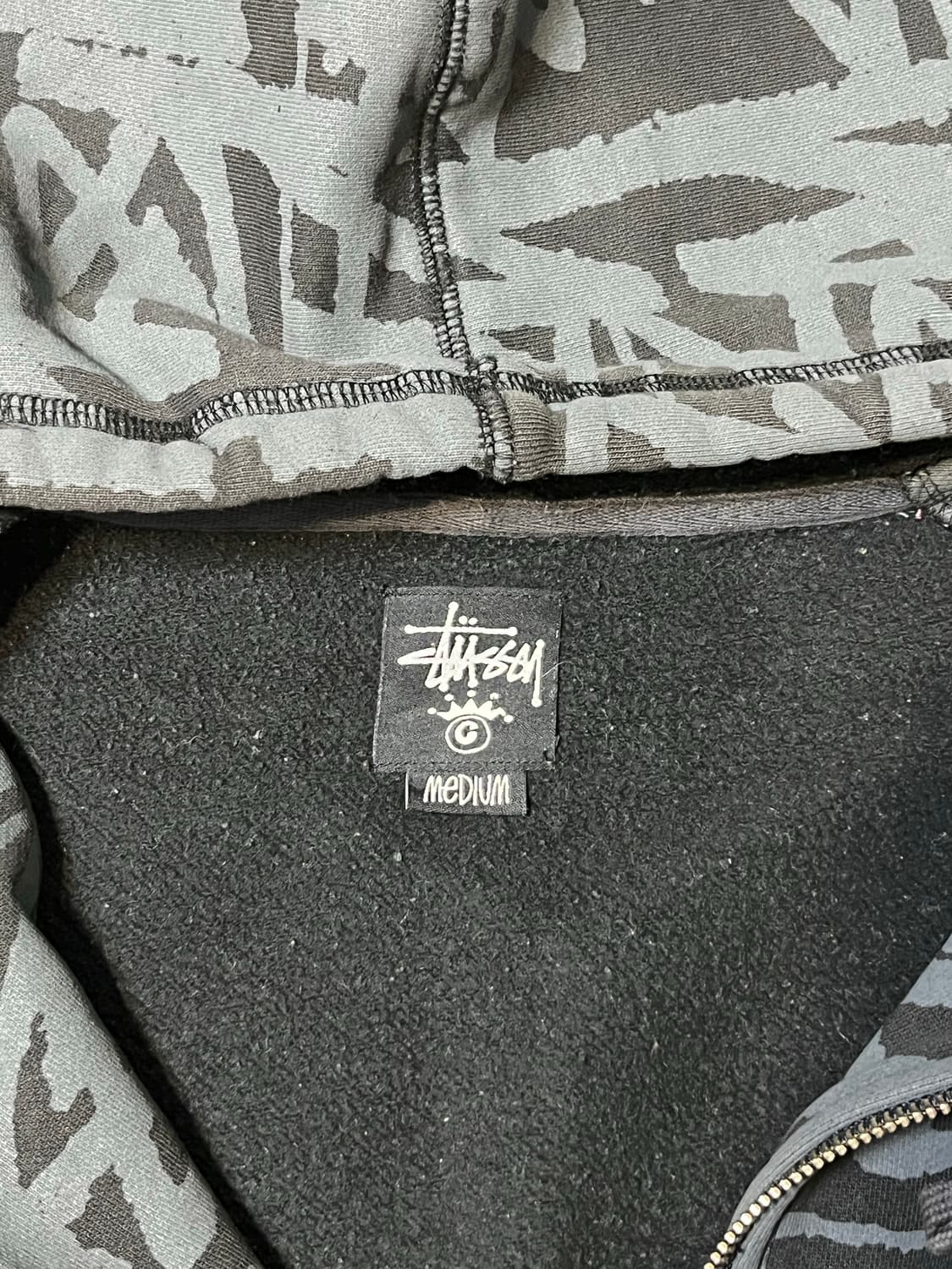Stussy 스투시 멀티로고 후드집업 상품이미지9