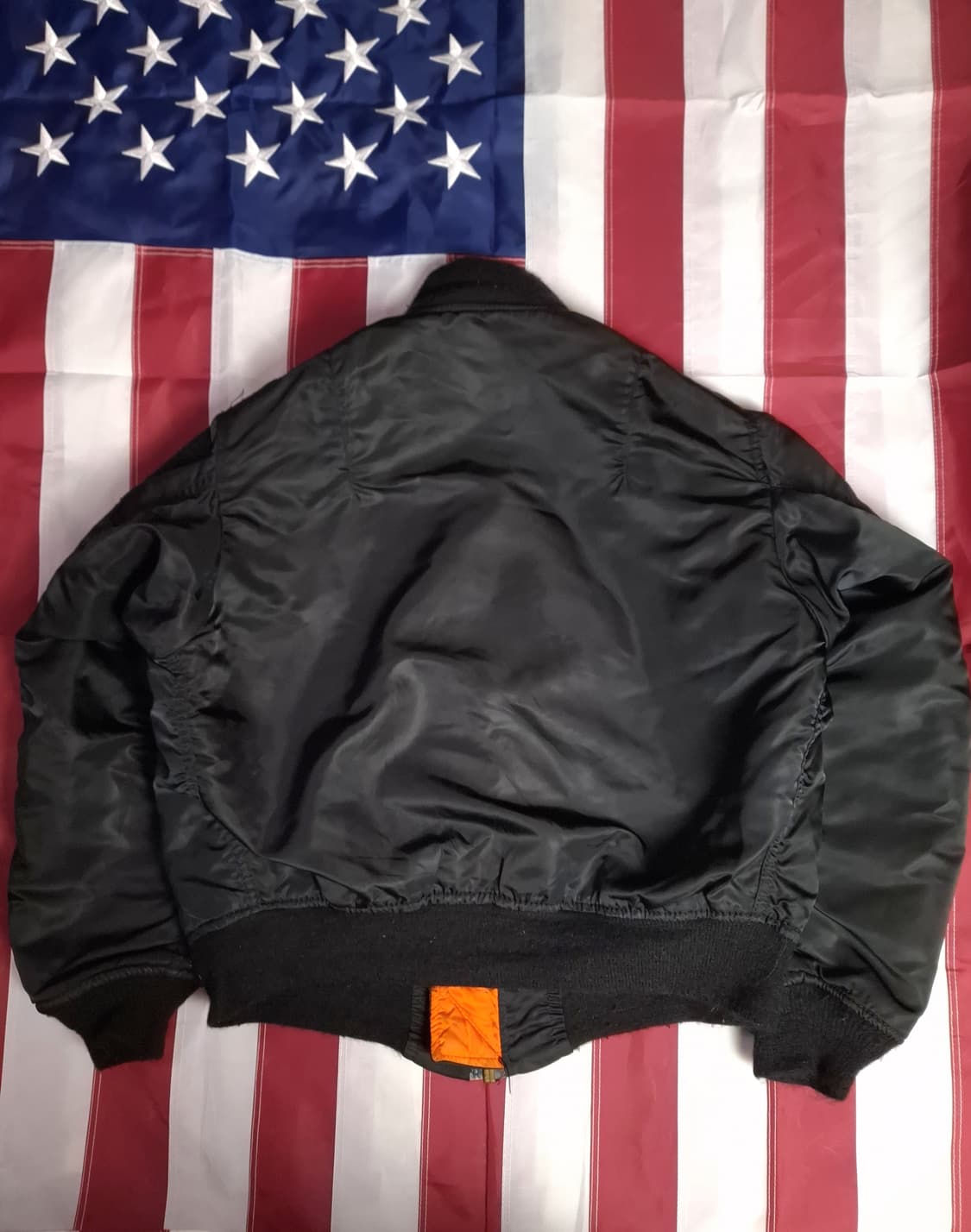오리지날 90's 미국제조 알파사 미공군 민수용 MA-1 항공자켓 상품이미지7