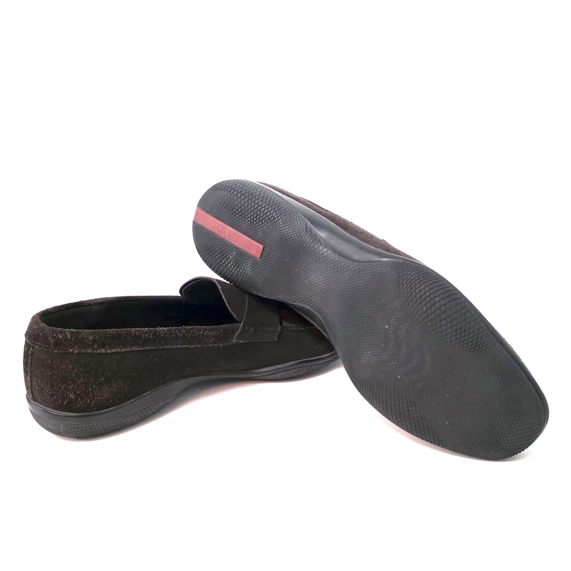 [UK9] 프라다 스웨이드 페니 로퍼 브라운 상품이미지5