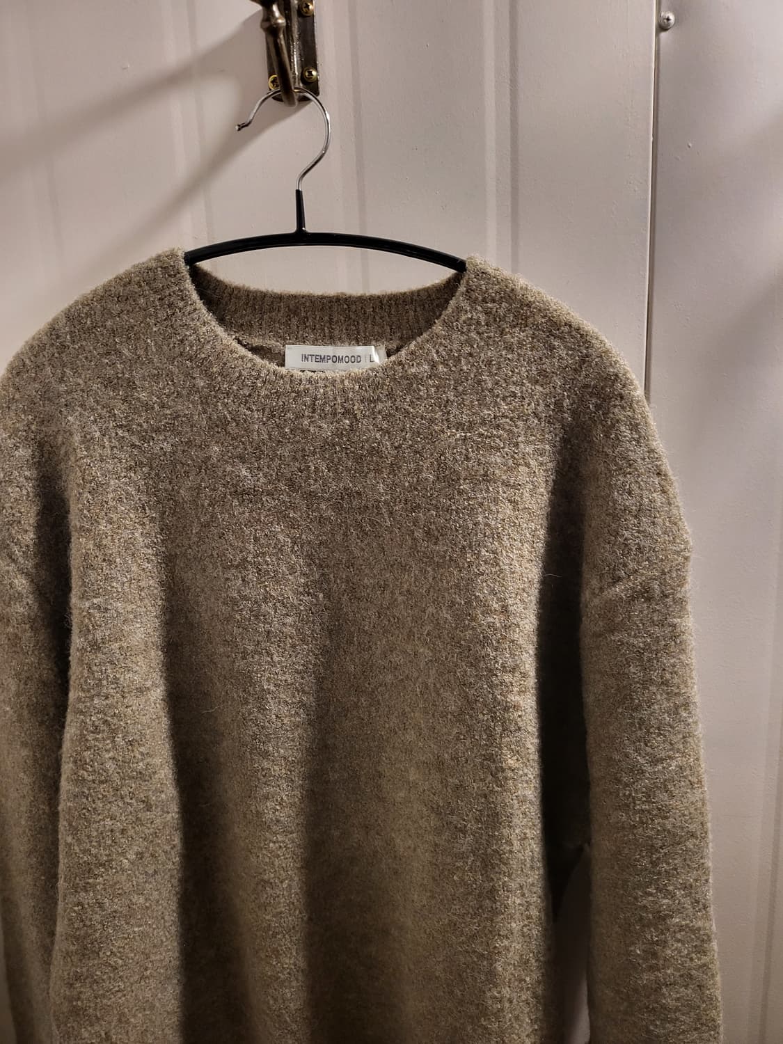 인템포무드 브라운 니트 상품이미지2