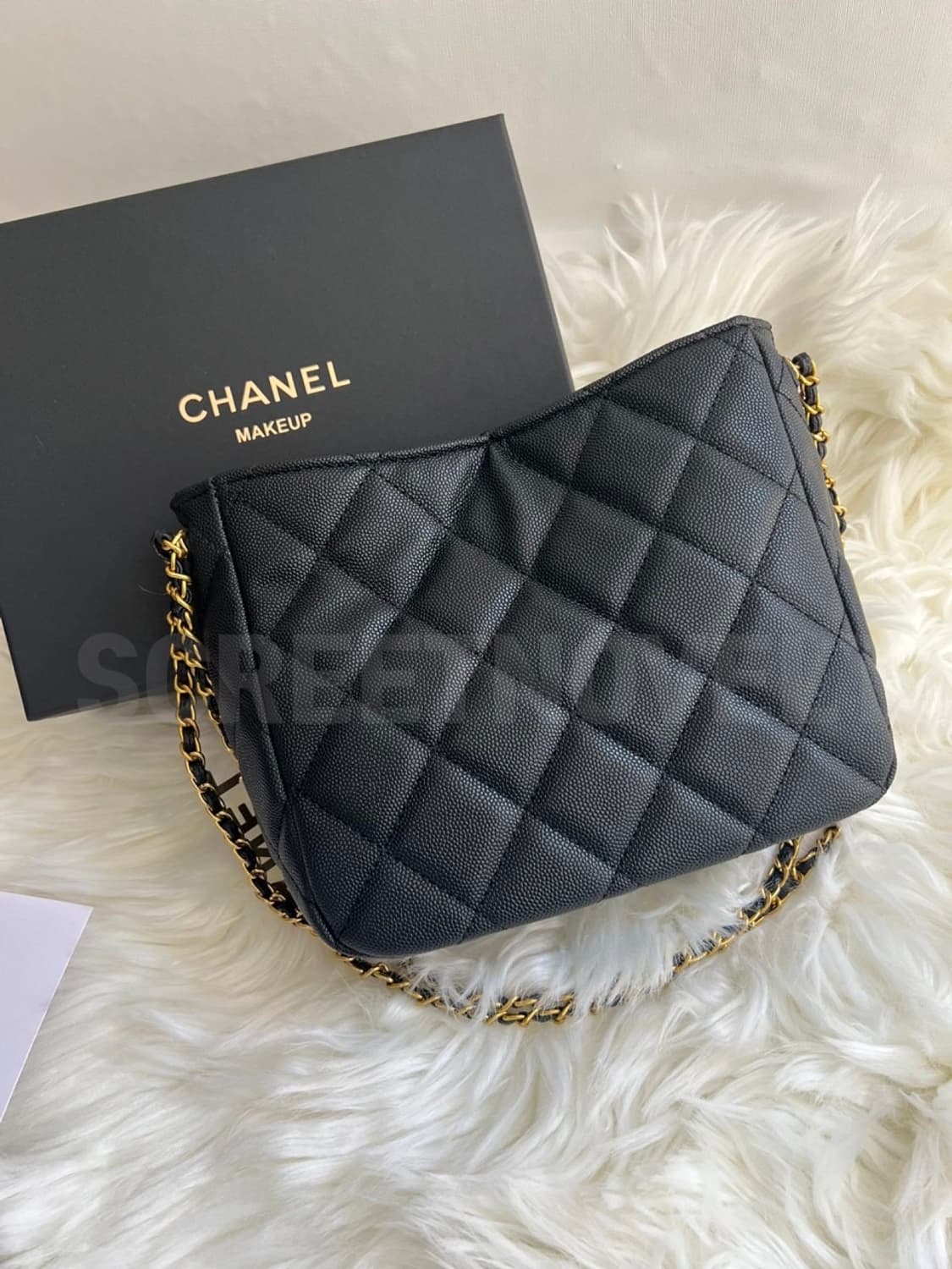 샤넬 CC로고 퀄팅 호보백 체인 레터링백 숄더백 쇼퍼백  상품이미지3