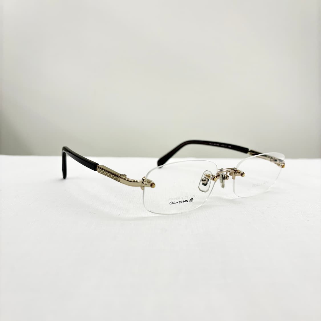 GALLAN 골드 스퀘어 빈티지 무테 상품이미지3