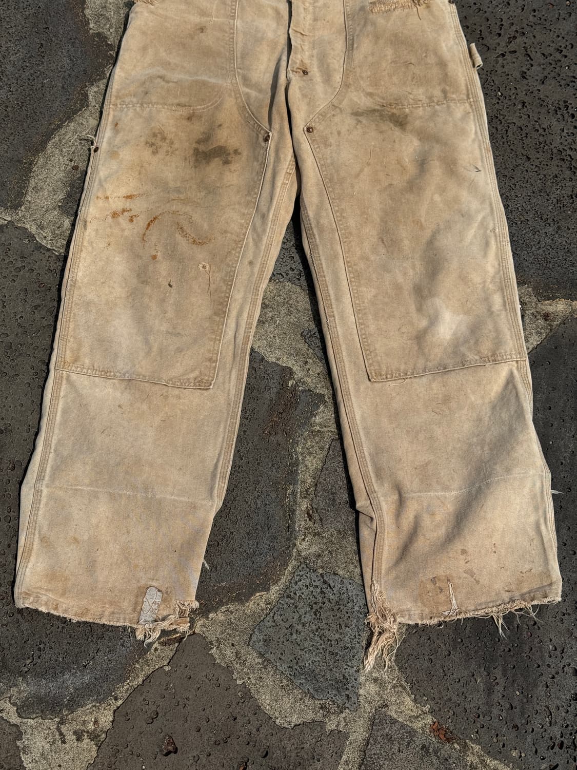 60s 빈티지 보로 칼하트 더블니 팬츠 상품이미지2