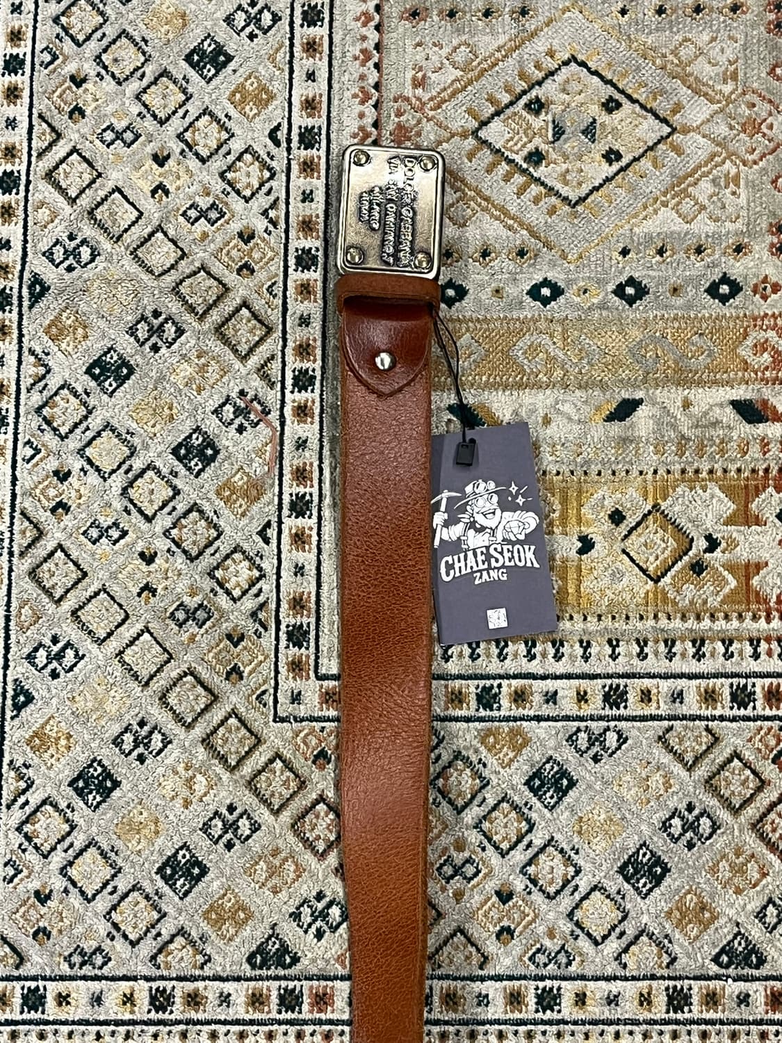 돌체앤가바나 레더 벨트 브라운 #csz3014 상품이미지4